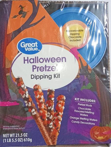 GREAT VALUE 'Halloween Pretz' Dipping Kit 610 gr